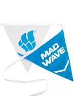 Флажки для бассейна MAD WAVE 25 метров Blue-White M1506 05 0 16